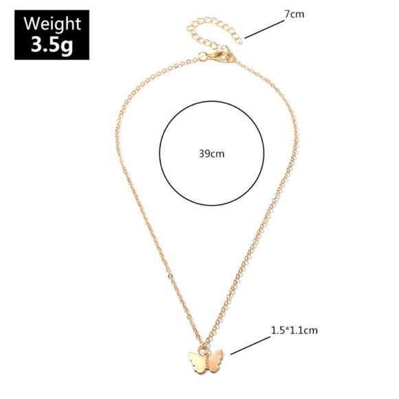 Gold/Silver Butterly Necklaces🦋 - Picture 4 of 5